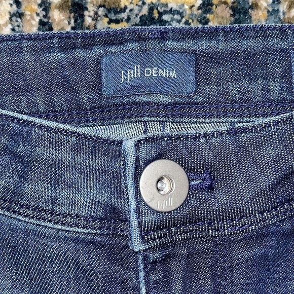 J. Jill Neptune WS Cropped Jeans 6P - Picture 5 of 11